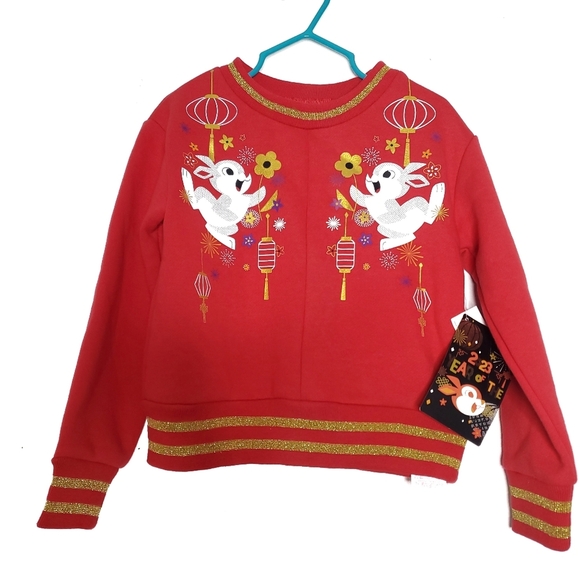 Disney Year Of The Rabbit Lunar New Year Sweatshirt Size XS 2023 Thumper Bunny - Picture 1 of 10